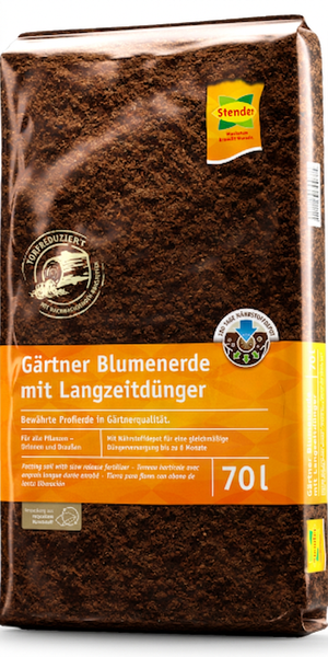 Profisubstrat 70l mit Langzeitdünger